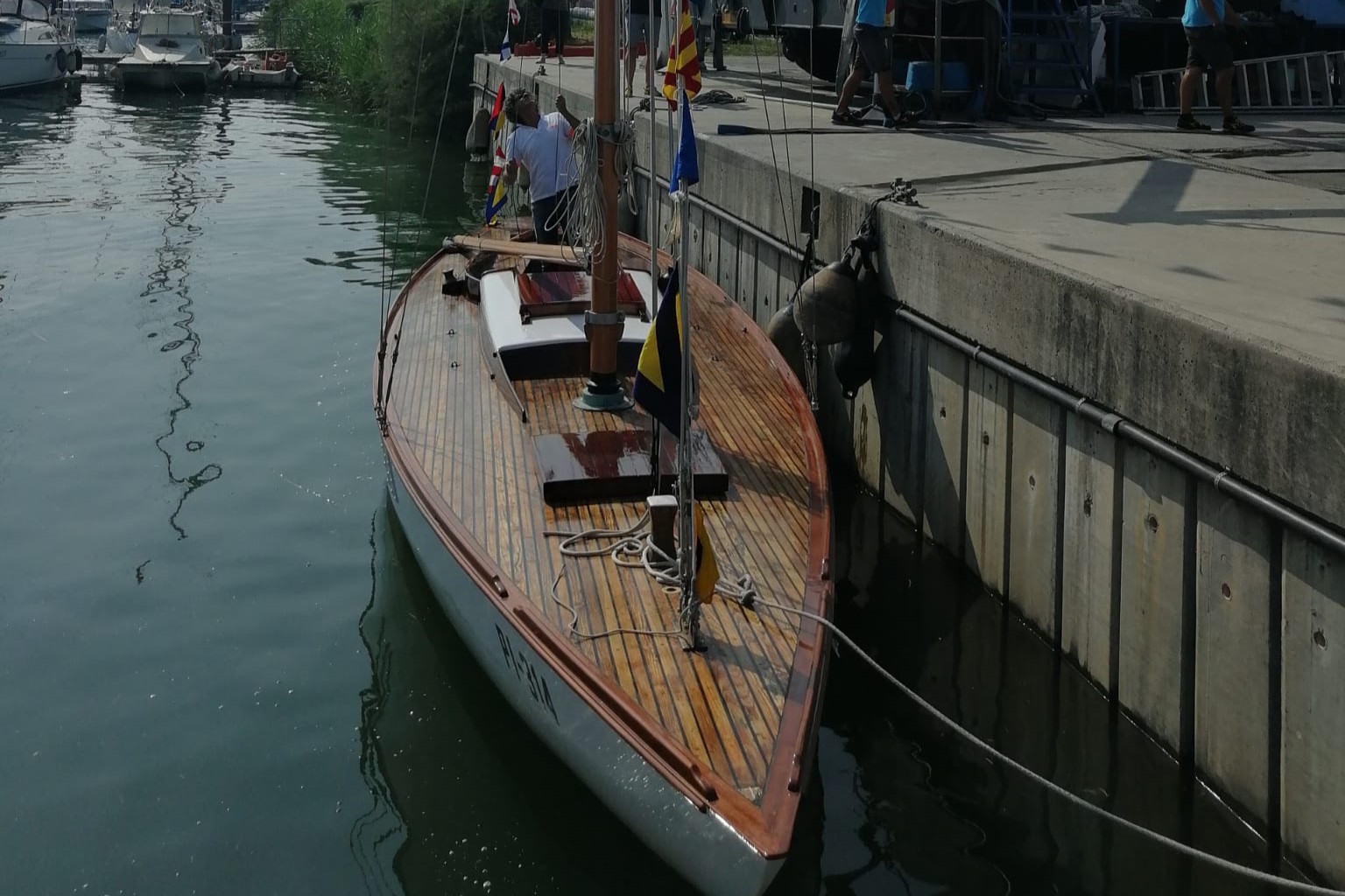 Copertina per A Monfalcone varato il Galeb, rivivrà nell'Adriatico e al Museo del mare di Pirano